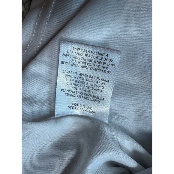 O'Neill Women's Mini Dress, Bell sleeves; women's Medium Blue floral/tropical - Picture 11 of 14